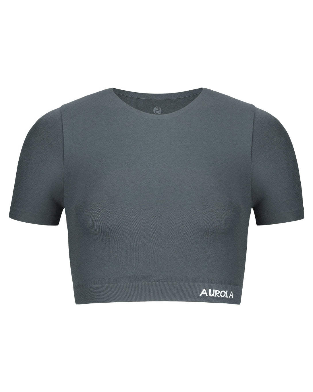 AUROLA Essentials Seamless Short Sleeve Crop Top