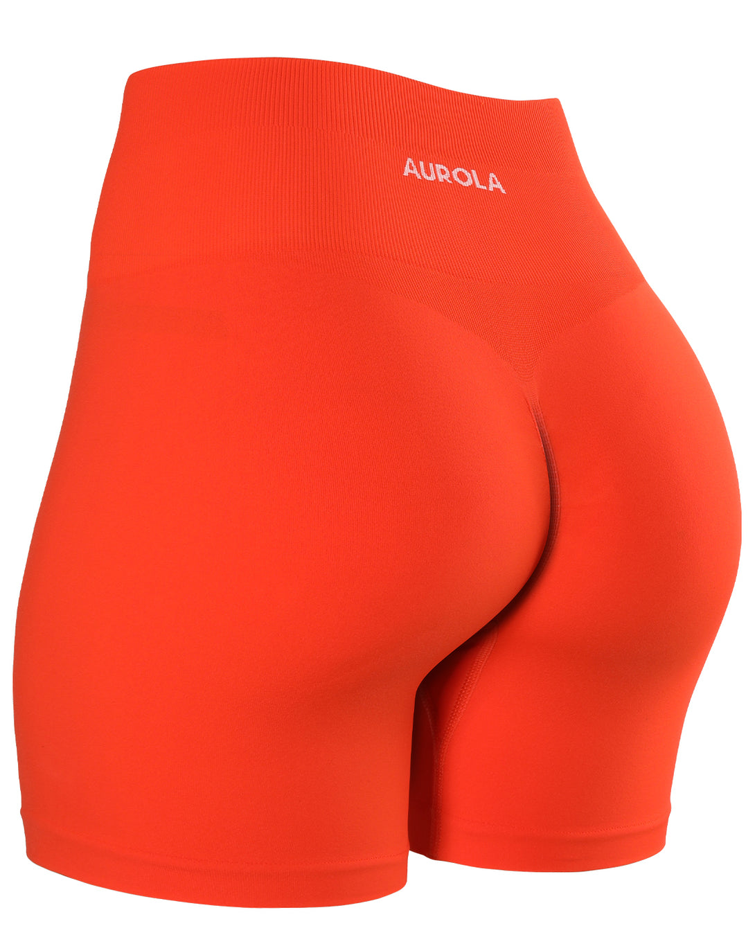 AUROLA Dream Collection Dames Workout Shorts Hoge Taille Gym Shorts, Scrunch Butt Naadloze Atletische Shorts, Donker zwart, L AUROLA Dream Collection Dames Workout Shorts Hoge Taille Gym Shorts, Scrunch Butt Naadloze Atletische Shorts, Donker zwart, L