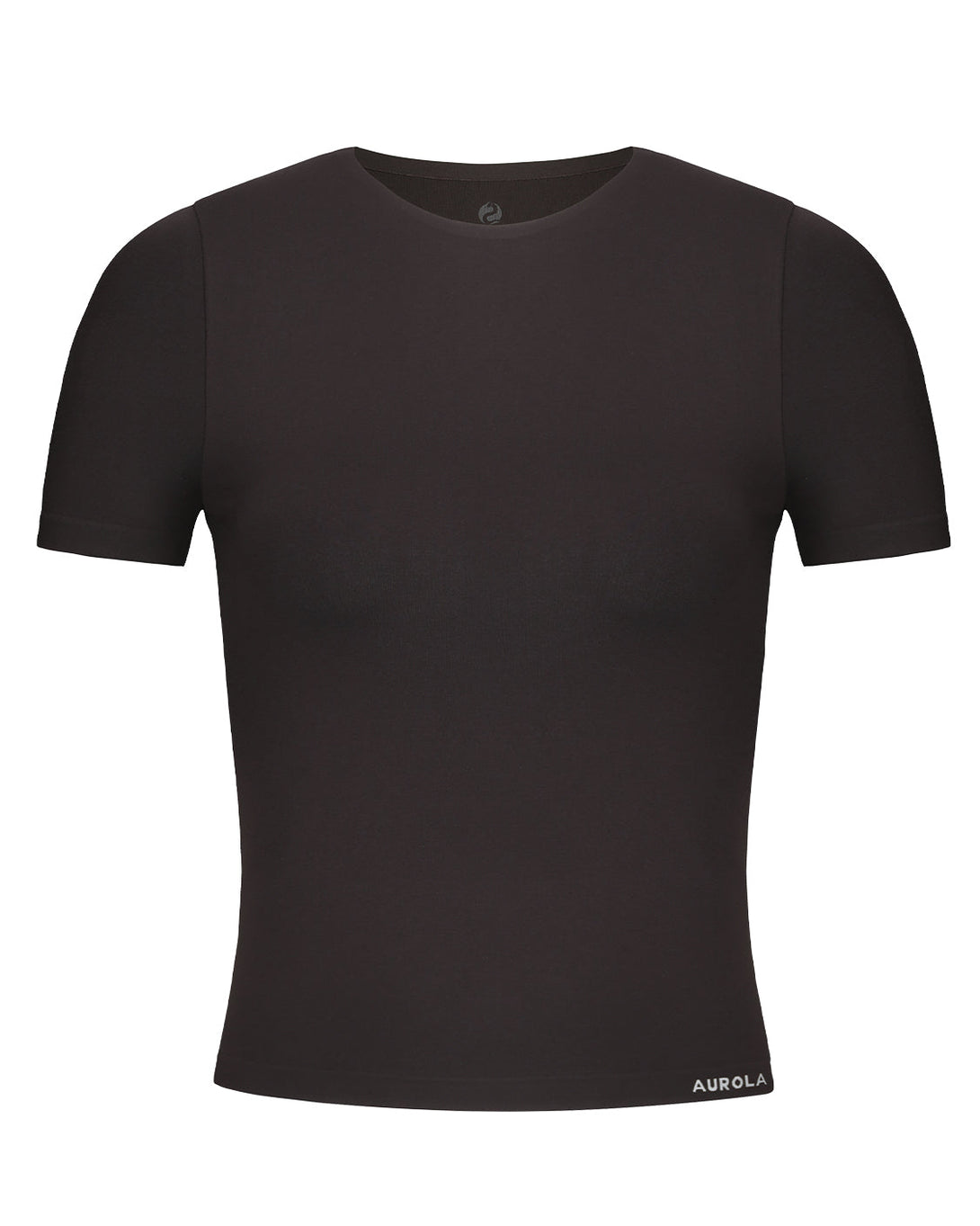 AUROLA Women Essentials Seamless Short Sleeve Fitted Tshirt