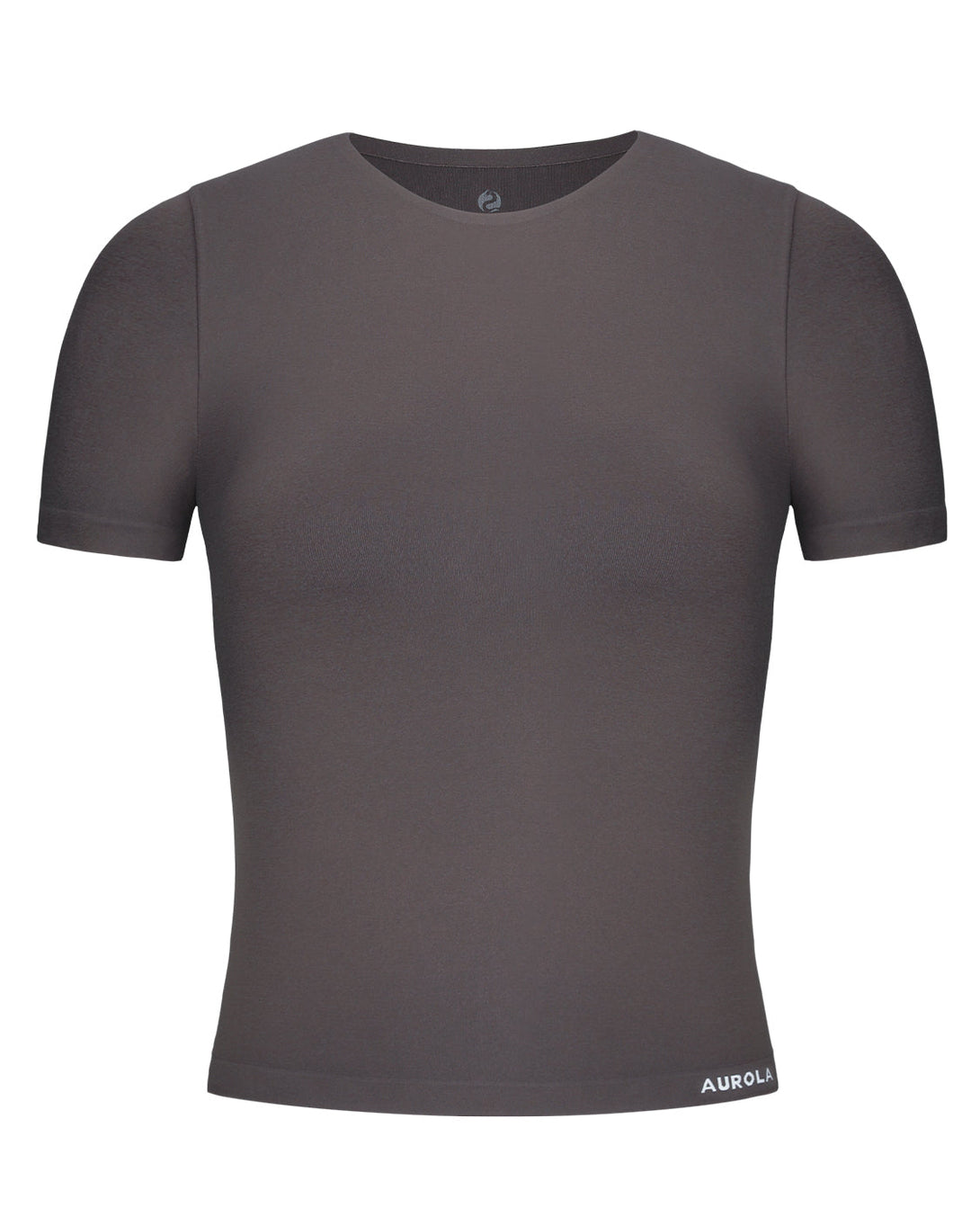 AUROLA Women Essentials Seamless Short Sleeve Fitted Tshirt