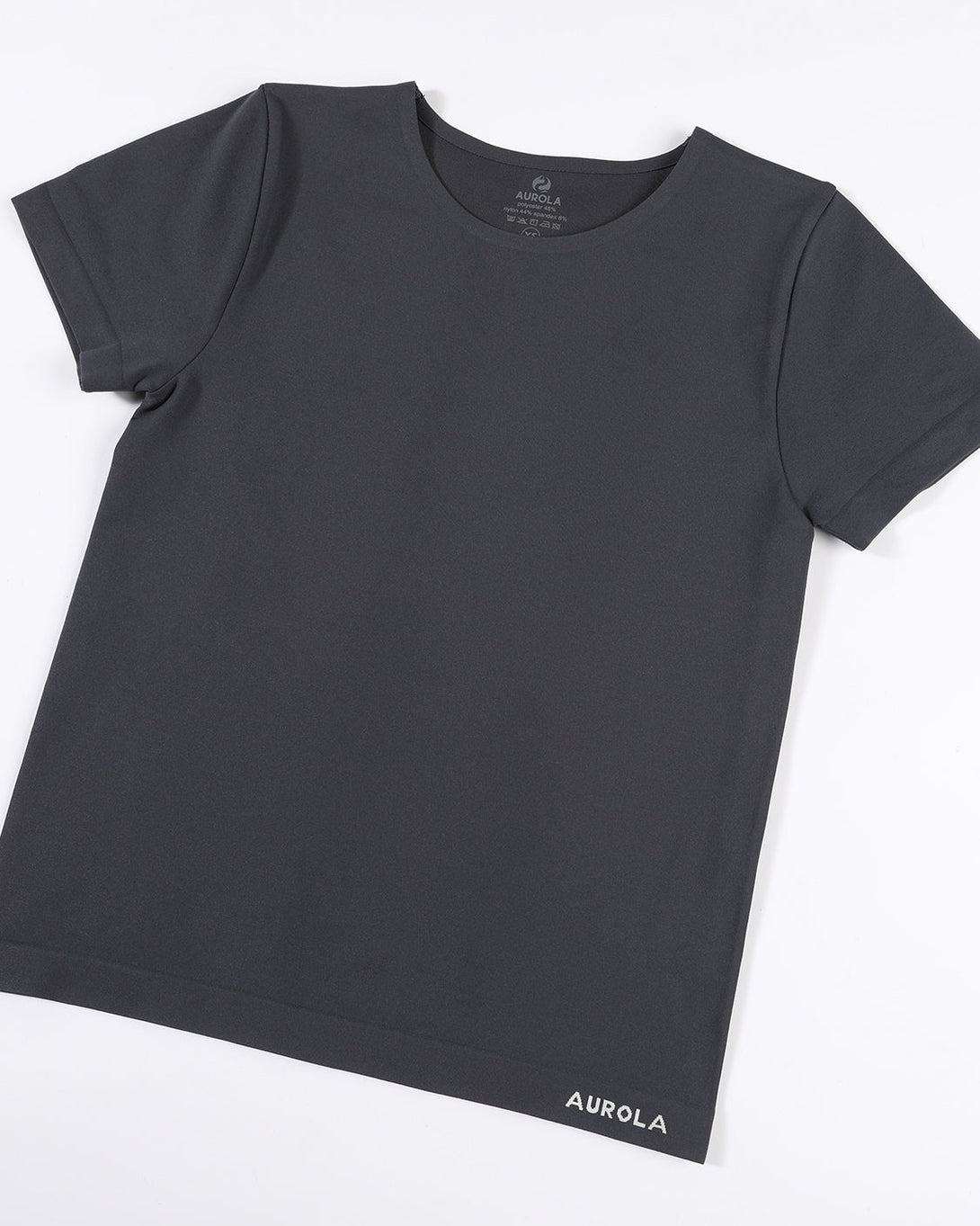 AUROLA Women Essentials Seamless Short Sleeve Fitted Tshirt