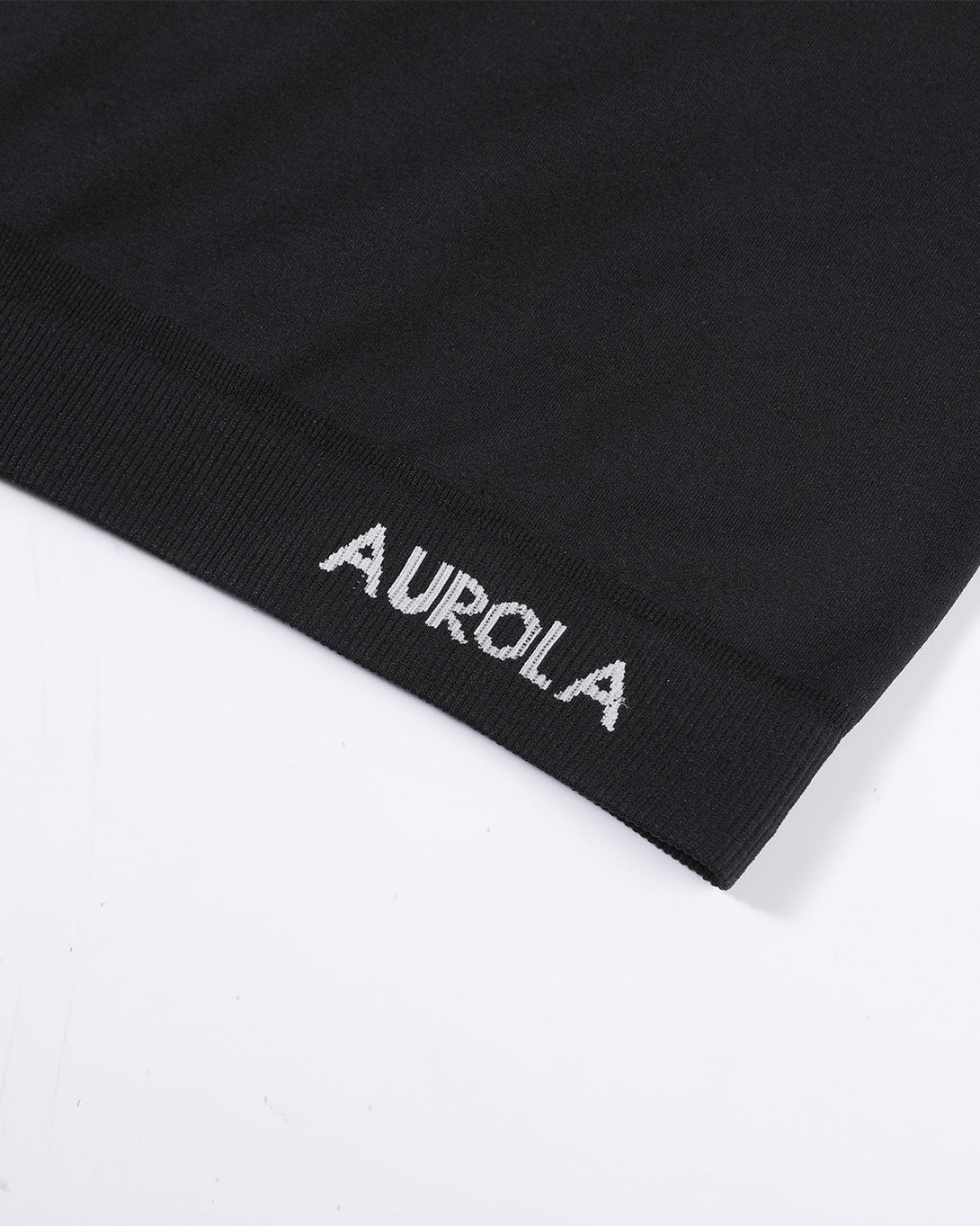 AUROLA Essentials Seamless Short Sleeve Crop Top