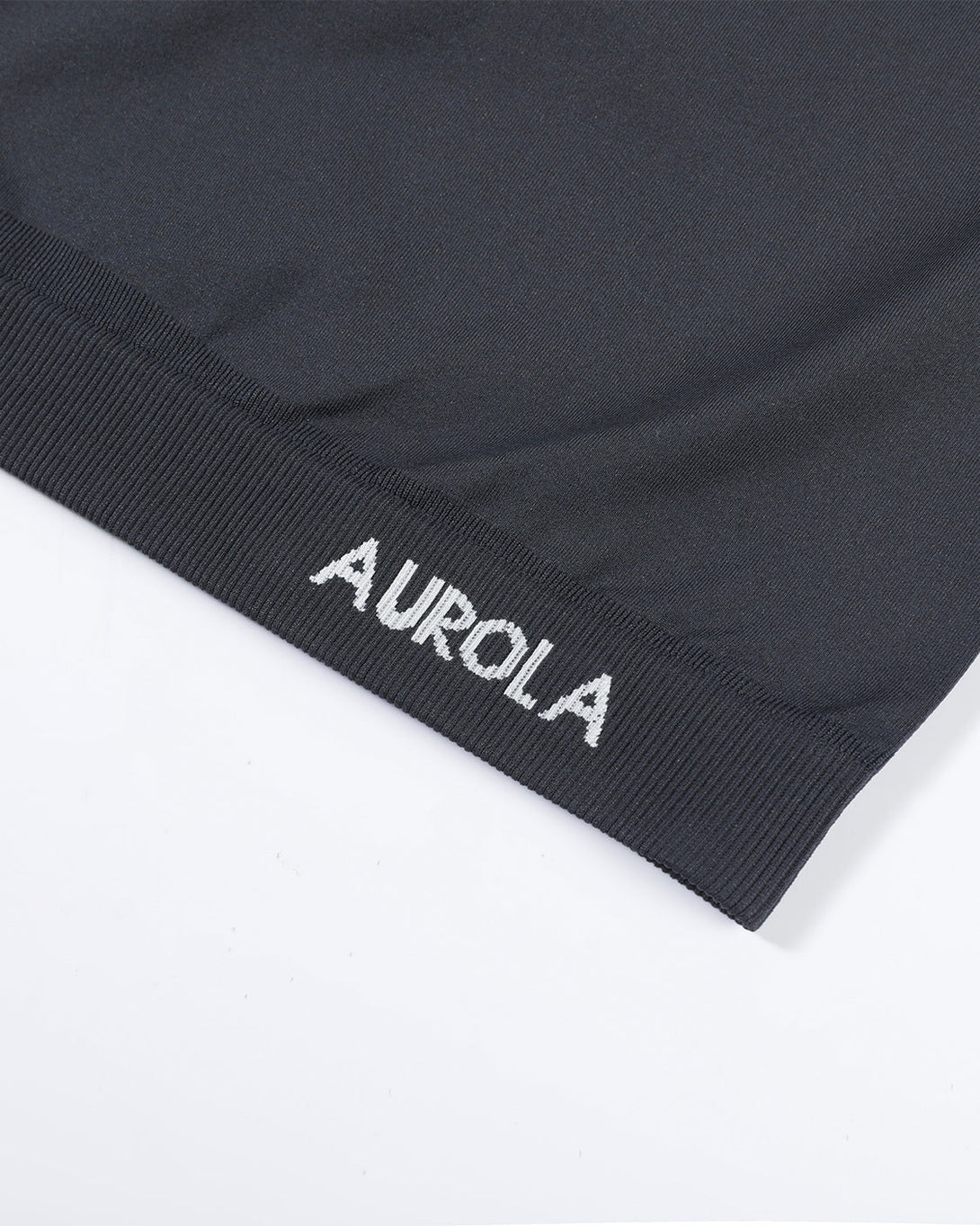 AUROLA Essentials Seamless Short Sleeve Crop Top
