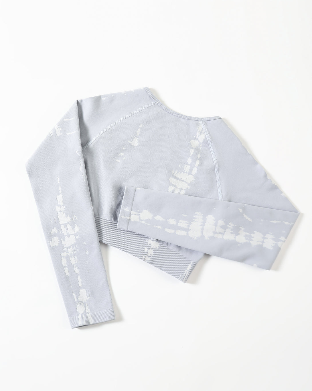 AUROLA Serpent Snake Seamless Long Sleeve Crop Top Gym