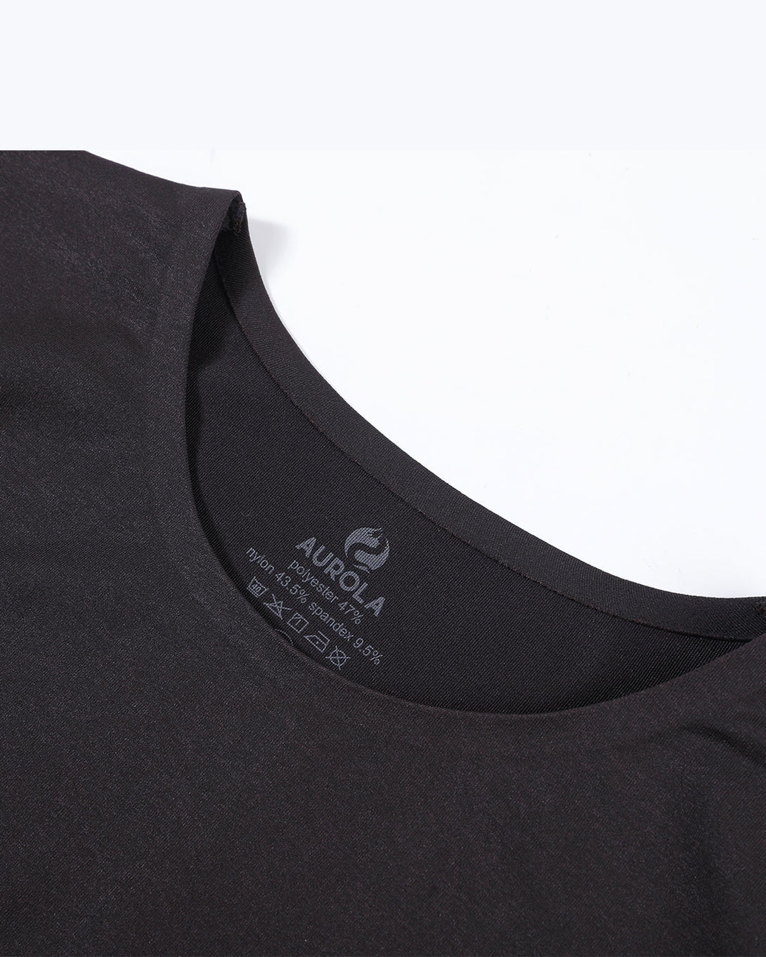 AUROLA Essentials Seamless Short Sleeve Crop Top