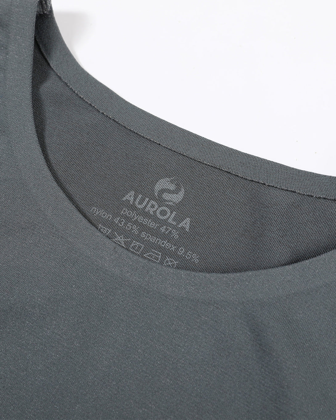 AUROLA Essentials Seamless Short Sleeve Crop Top