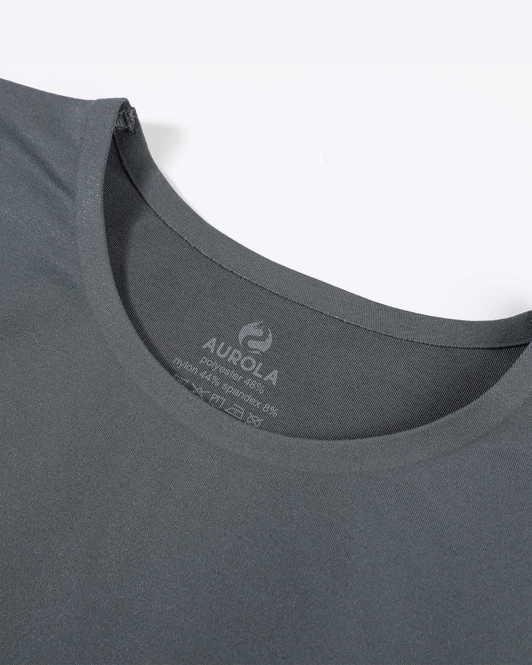 AUROLA Women Essentials Seamless Short Sleeve Fitted Tshirt