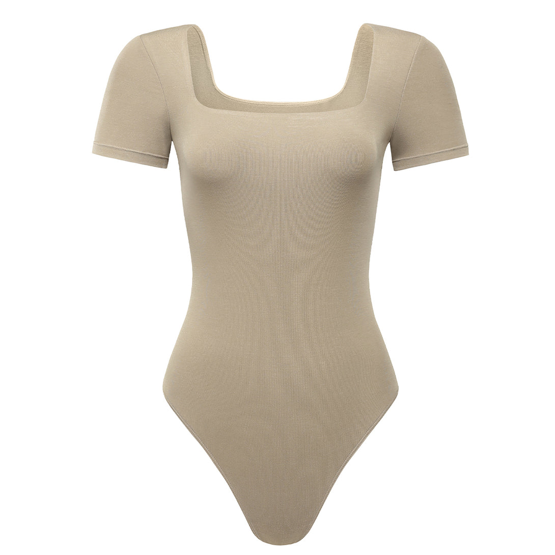 AUROLA Everyday Collection Square Neck Bodysuits