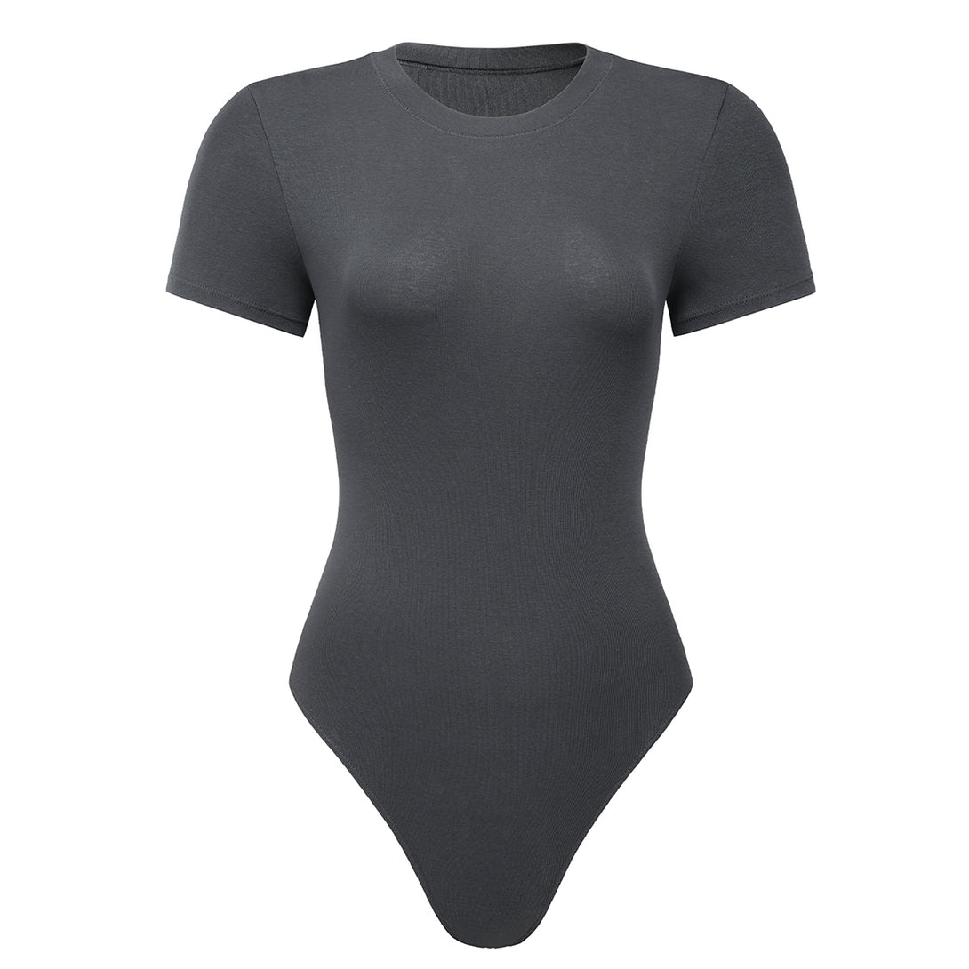 Buttery Soft AUROLA Crew Neck Bodysuit - All-Day Comfort from Everyday Collection