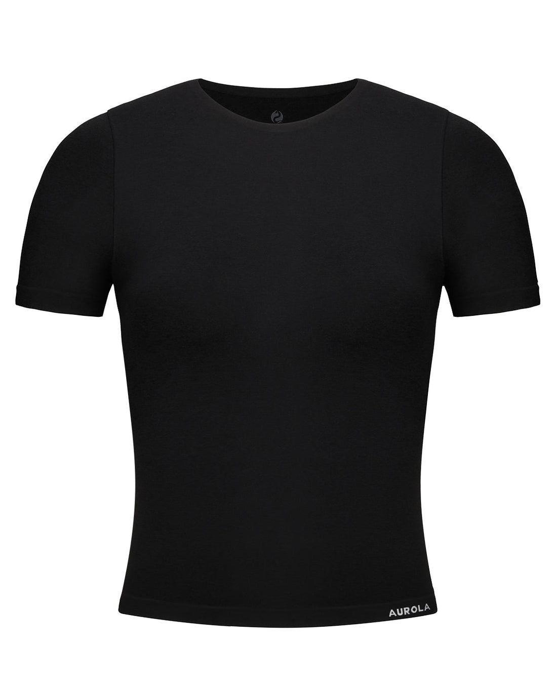 AUROLA Women Essentials Seamless Short Sleeve Fitted Tshirt