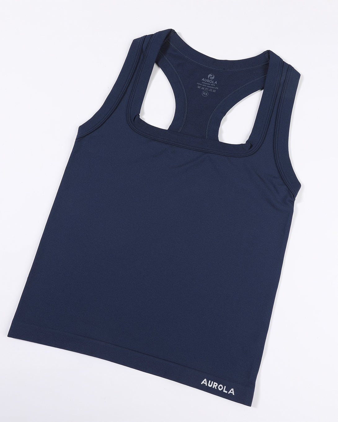 AUROLA Essentials Seamless Sleeveless Raceback Tank