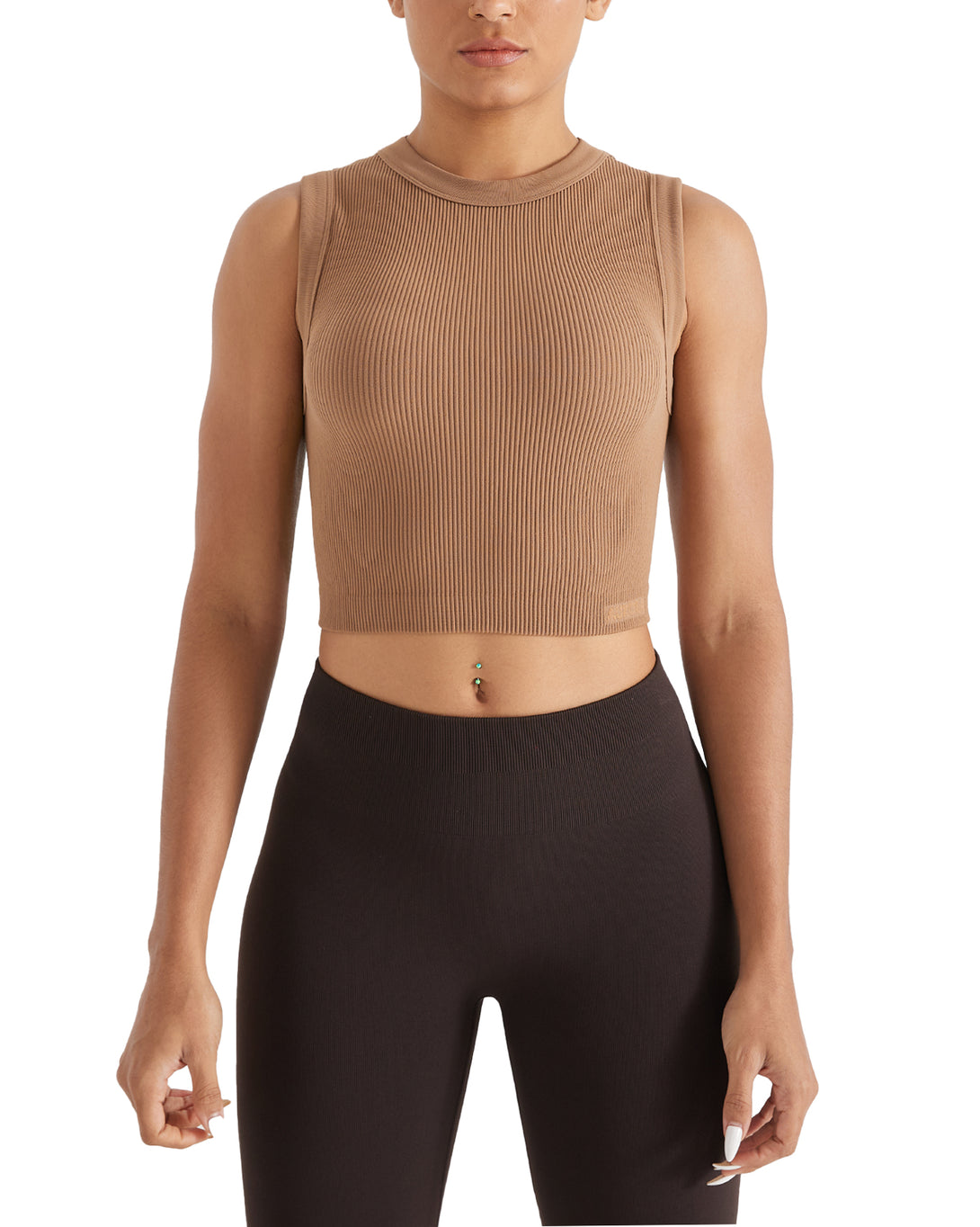 AUROLA Essentials Rib Seamless Sleeveless Tank