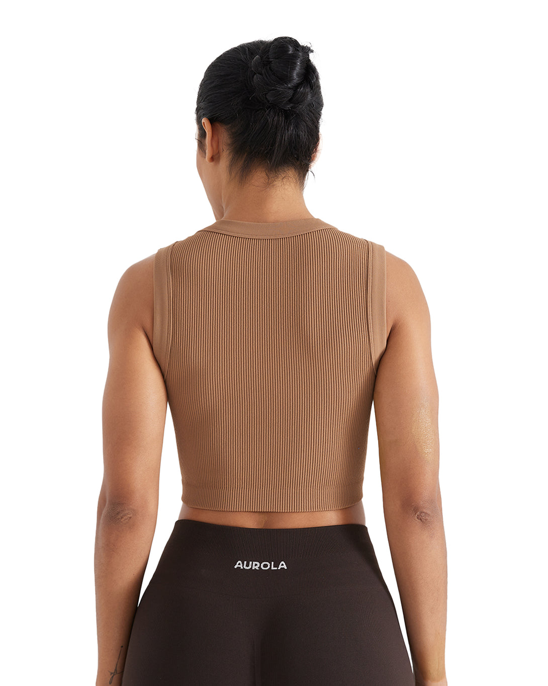 AUROLA Essentials Rib Seamless Sleeveless Tank