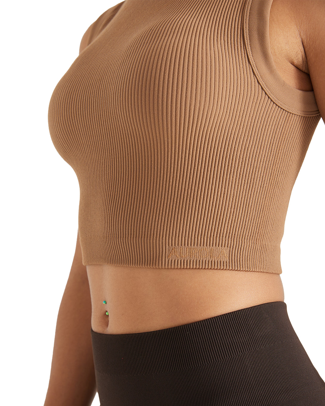 AUROLA Essentials Rib Seamless Sleeveless Tank