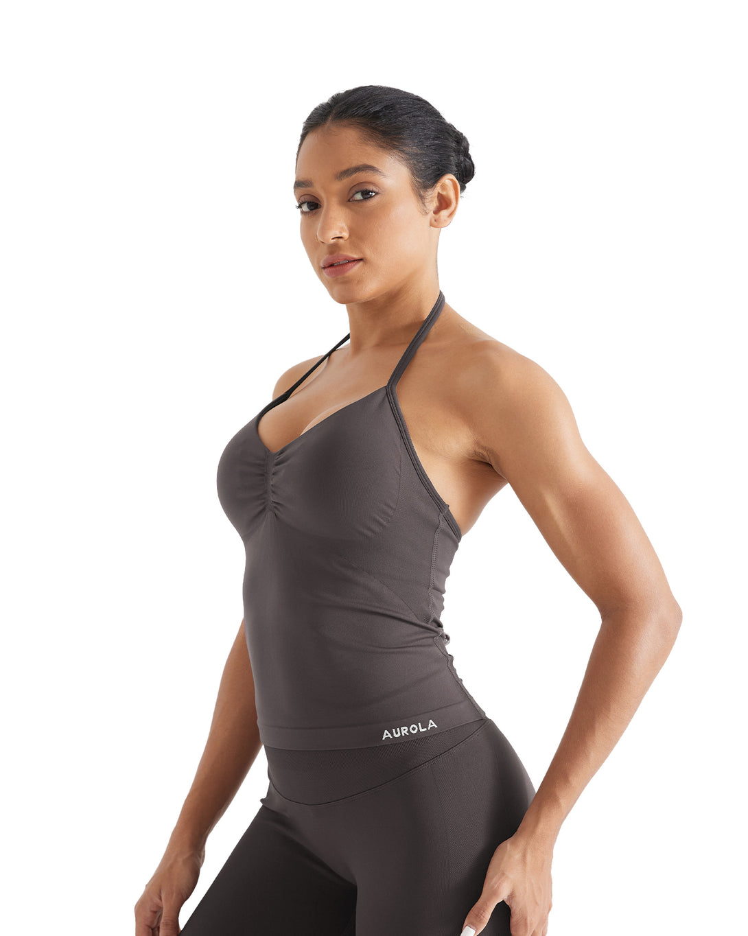 AUROLA Influence Longline Strappy Top