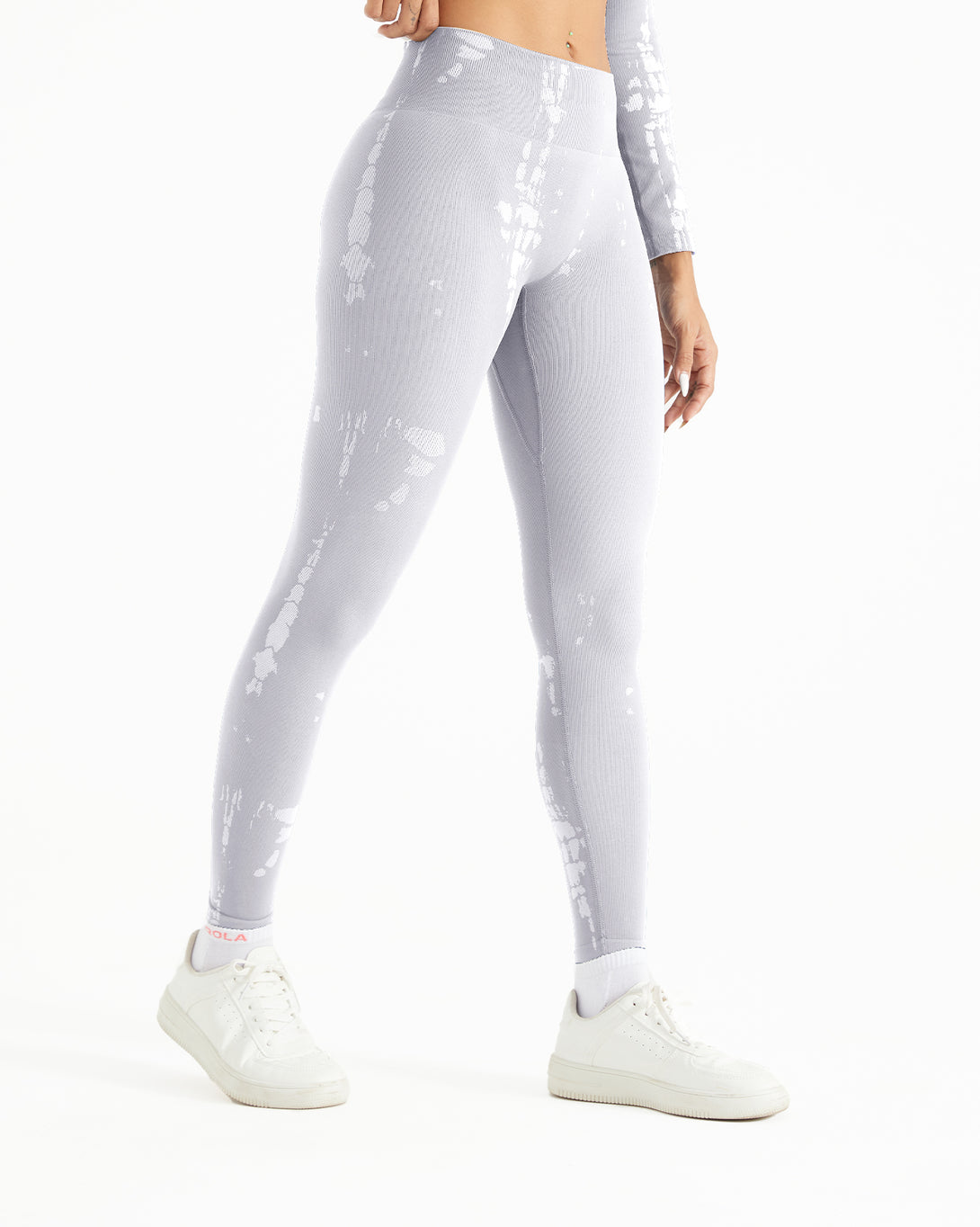 AUROLA Serpentine Leggings for Women - Snake Print Workout Leggings with Screw Elastic 4-Way Stretch