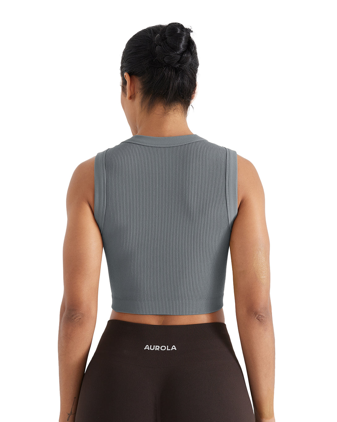 AUROLA Essentials Rib Seamless Sleeveless Tank