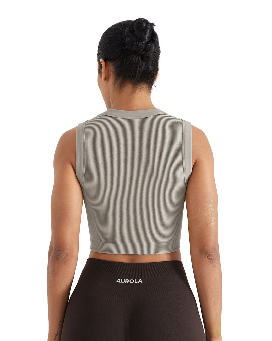 AUROLA Essentials Rib Seamless Sleeveless Tank