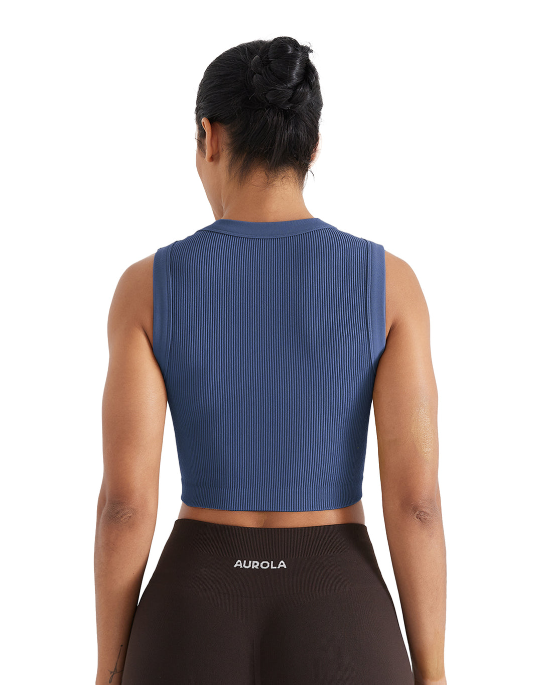AUROLA Essentials Rib Seamless Sleeveless Tank