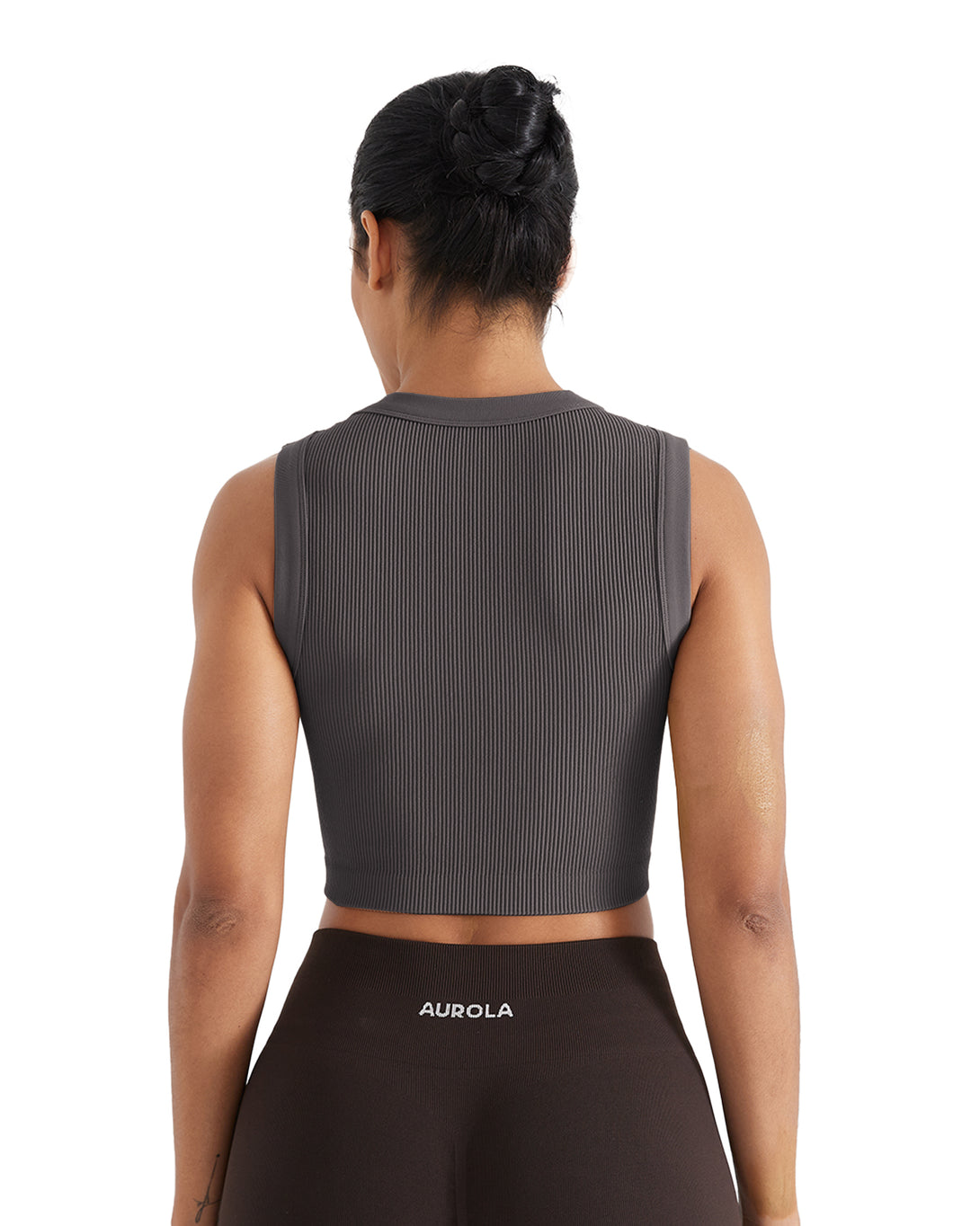 AUROLA Essentials Rib Seamless Sleeveless Tank