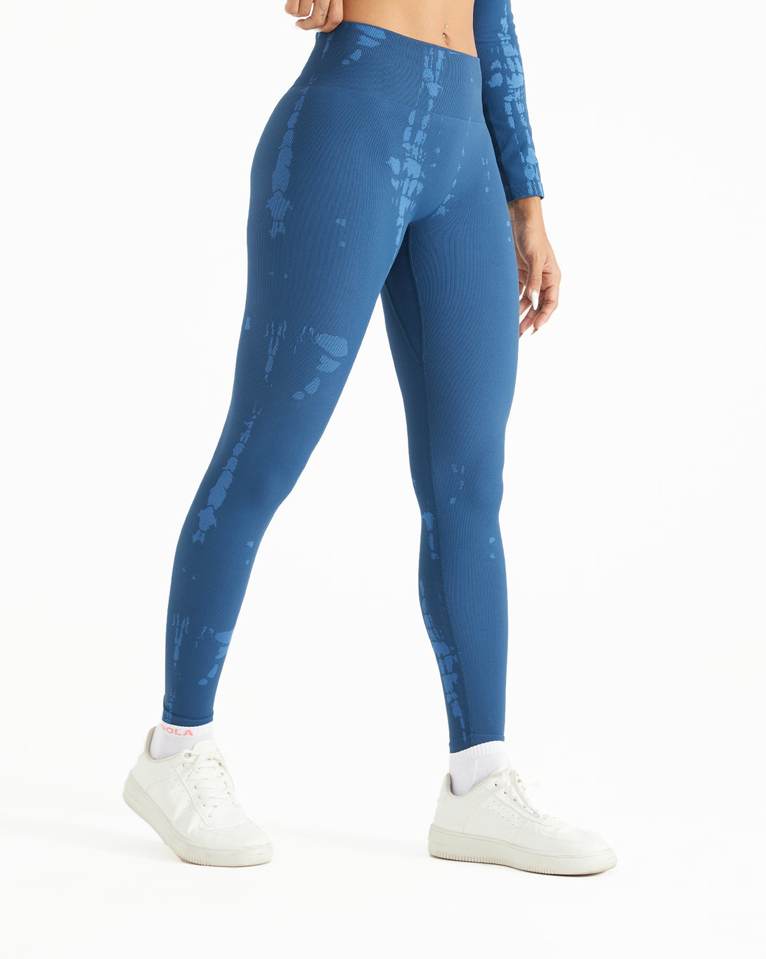 AUROLA Serpentine Leggings for Women - Snake Print Workout Leggings with Screw Elastic 4-Way Stretch