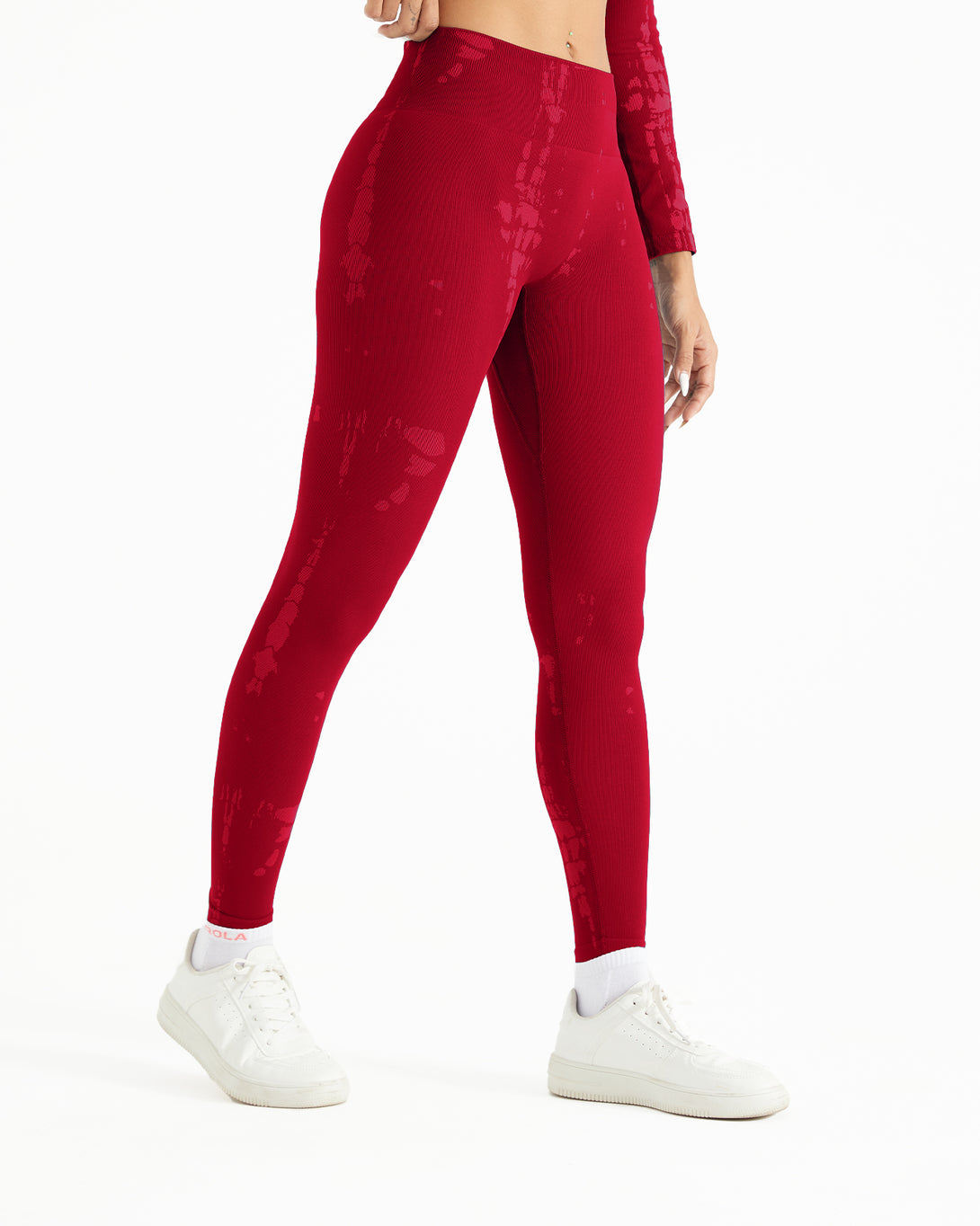 AUROLA Serpentine Leggings for Women - Snake Print Workout Leggings with Screw Elastic 4-Way Stretch