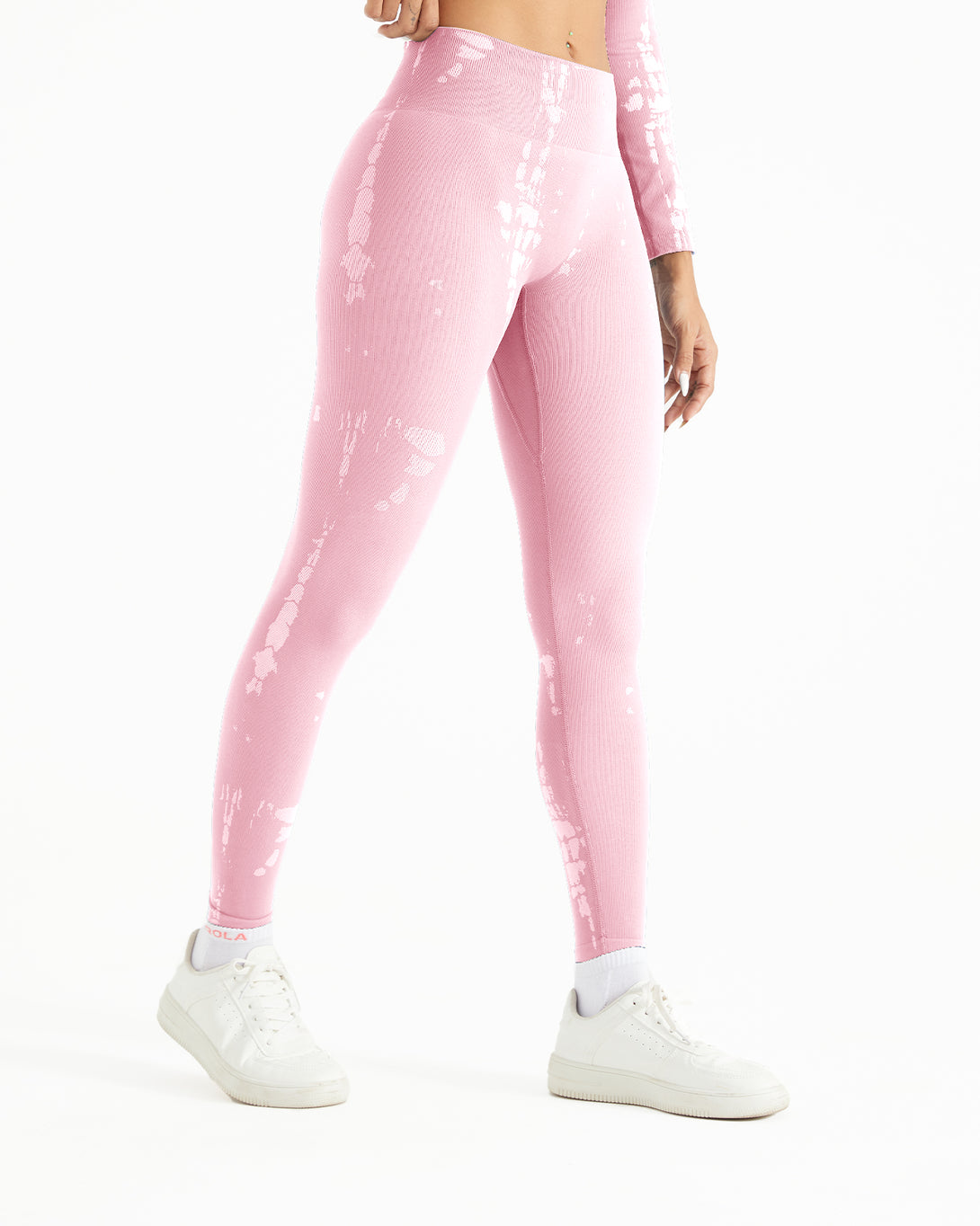 AUROLA Serpentine Leggings for Women - Snake Print Workout Leggings with Screw Elastic 4-Way Stretch