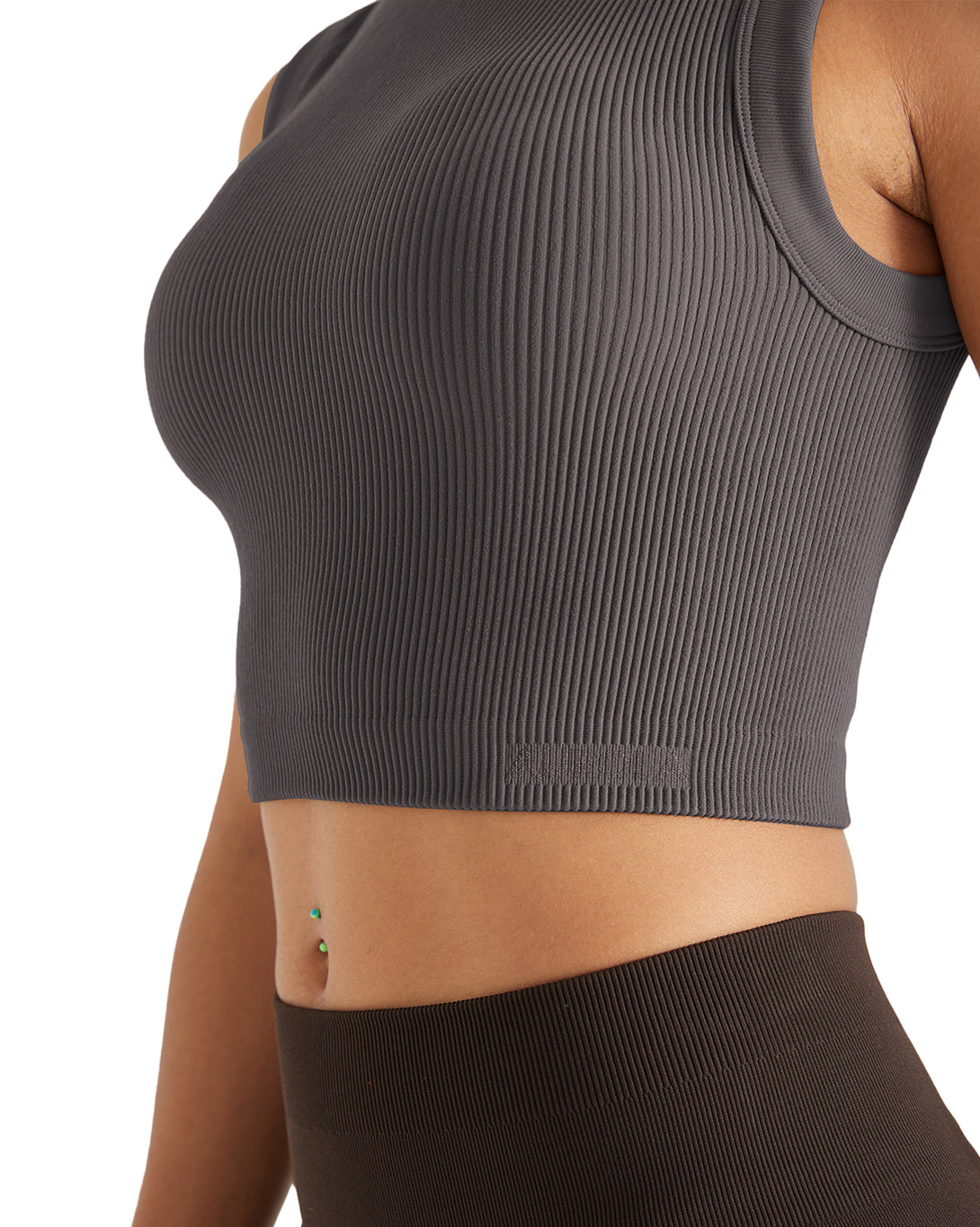 AUROLA Essentials Rib Seamless Sleeveless Tank