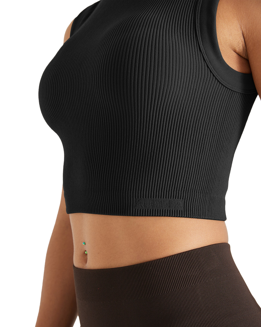 AUROLA Essentials Rib Seamless Sleeveless Tank