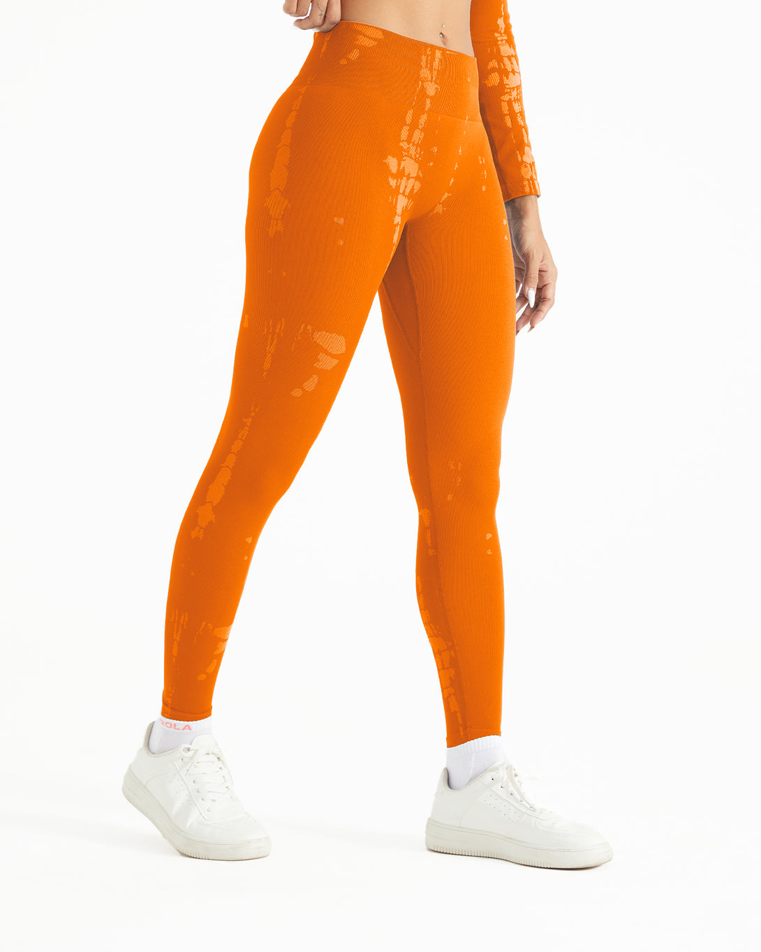 AUROLA Serpentine Leggings for Women - Snake Print Workout Leggings with Screw Elastic 4-Way Stretch