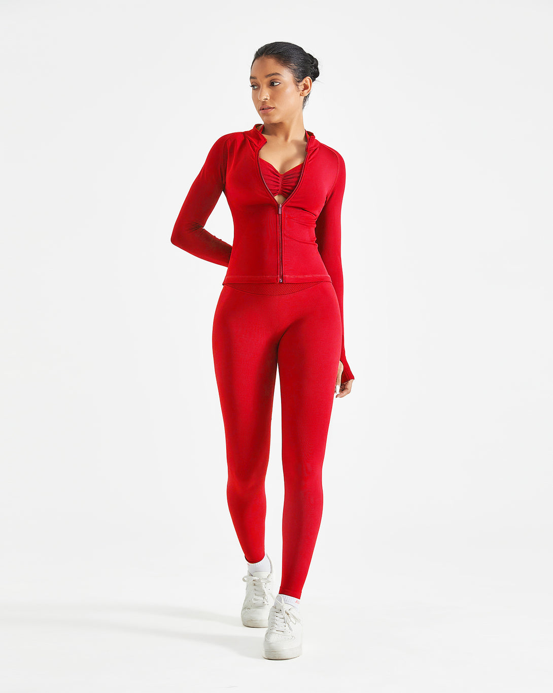 AUROLA Influence Workout Jacket for Women-Full Zip