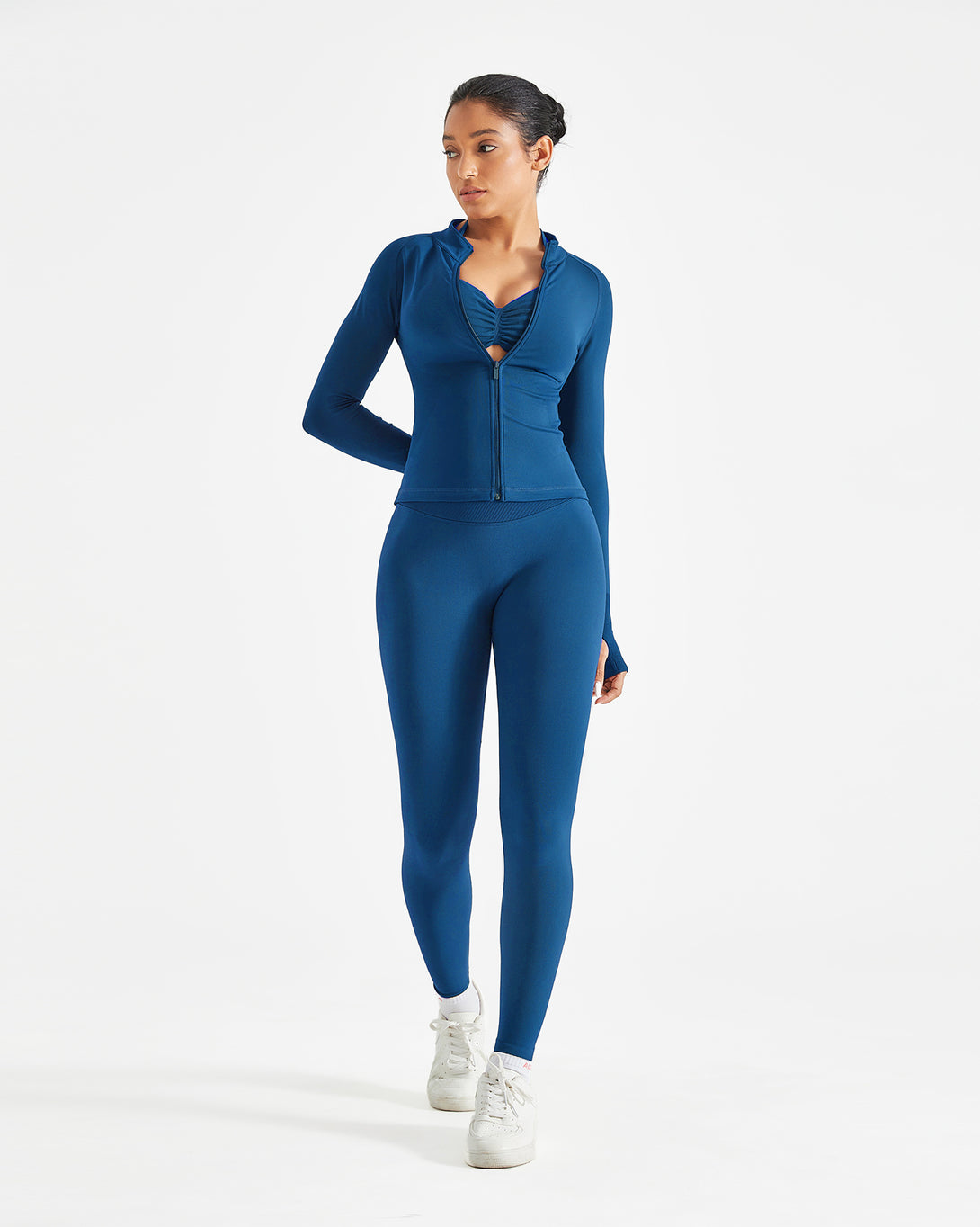 AUROLA Influence Workout Jacket for Women-Full Zip