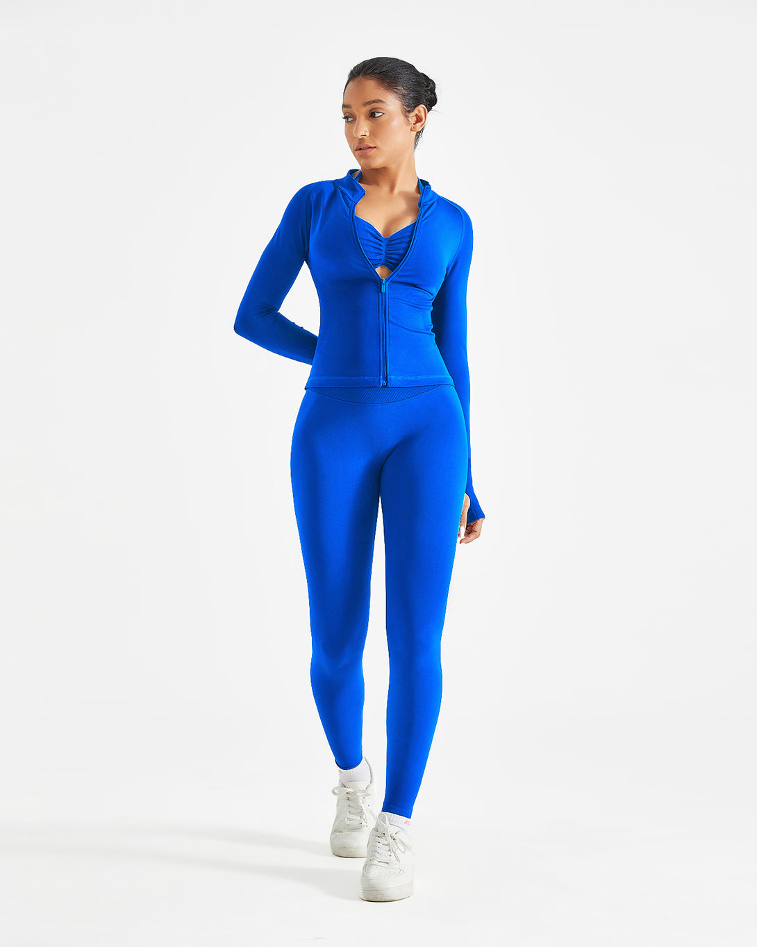 AUROLA Influence Workout Jacket for Women-Full Zip