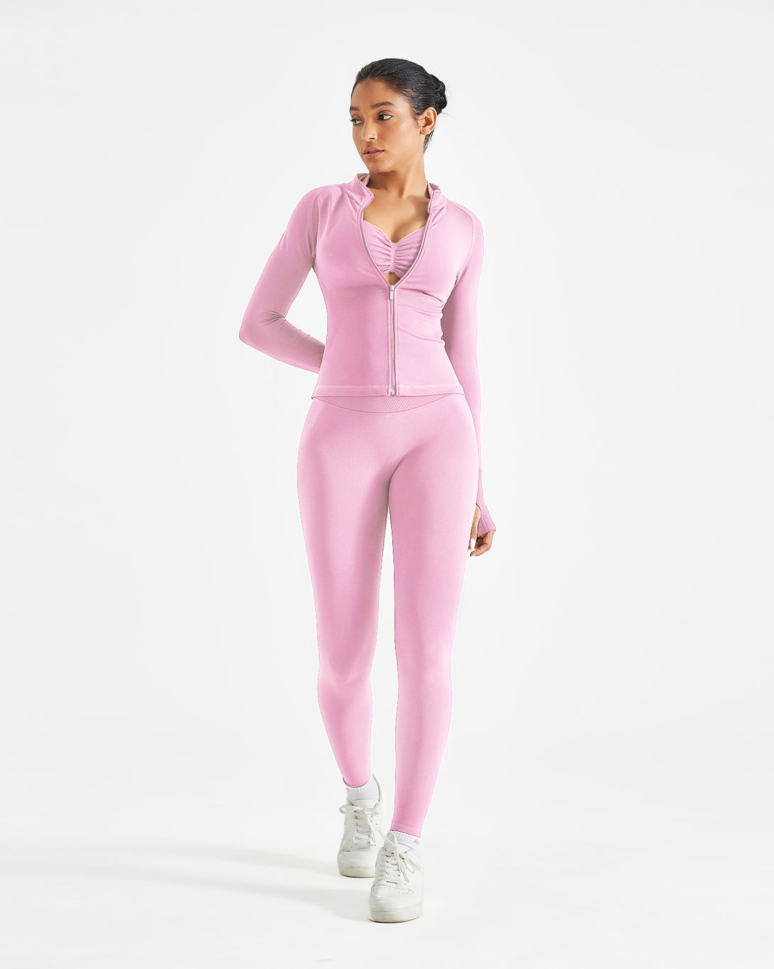 AUROLA Influence Workout Jacket for Women-Full Zip