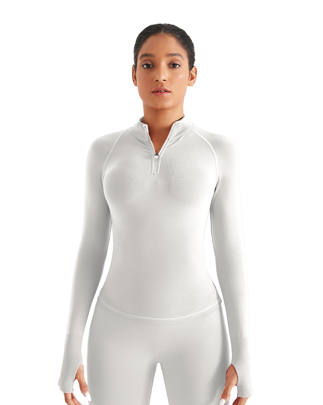 AUROLA Influence Workout Jacket for Women-Half Zip Fitness Clothes