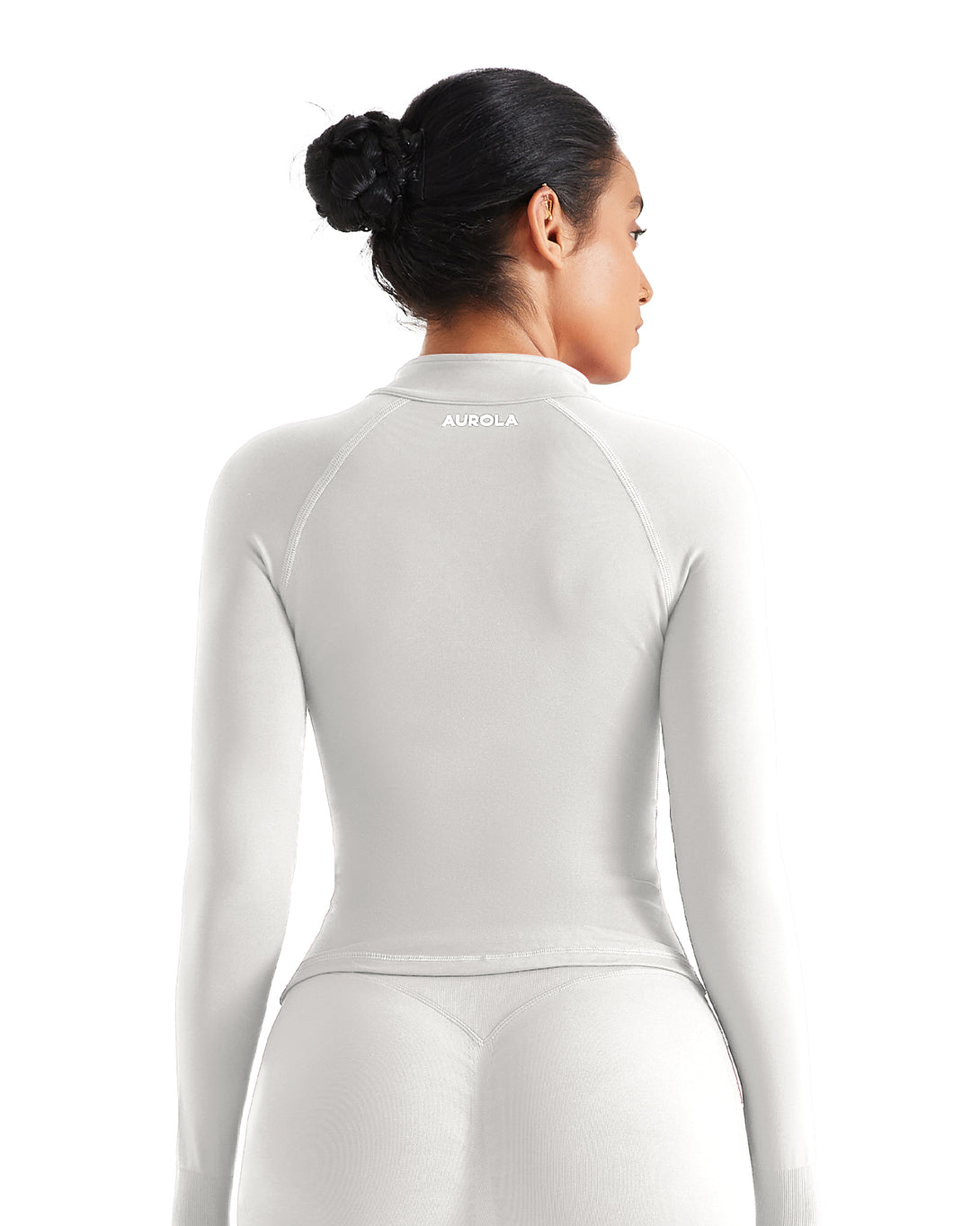 AUROLA Influence Workout Jacket for Women-Half Zip Fitness Clothes