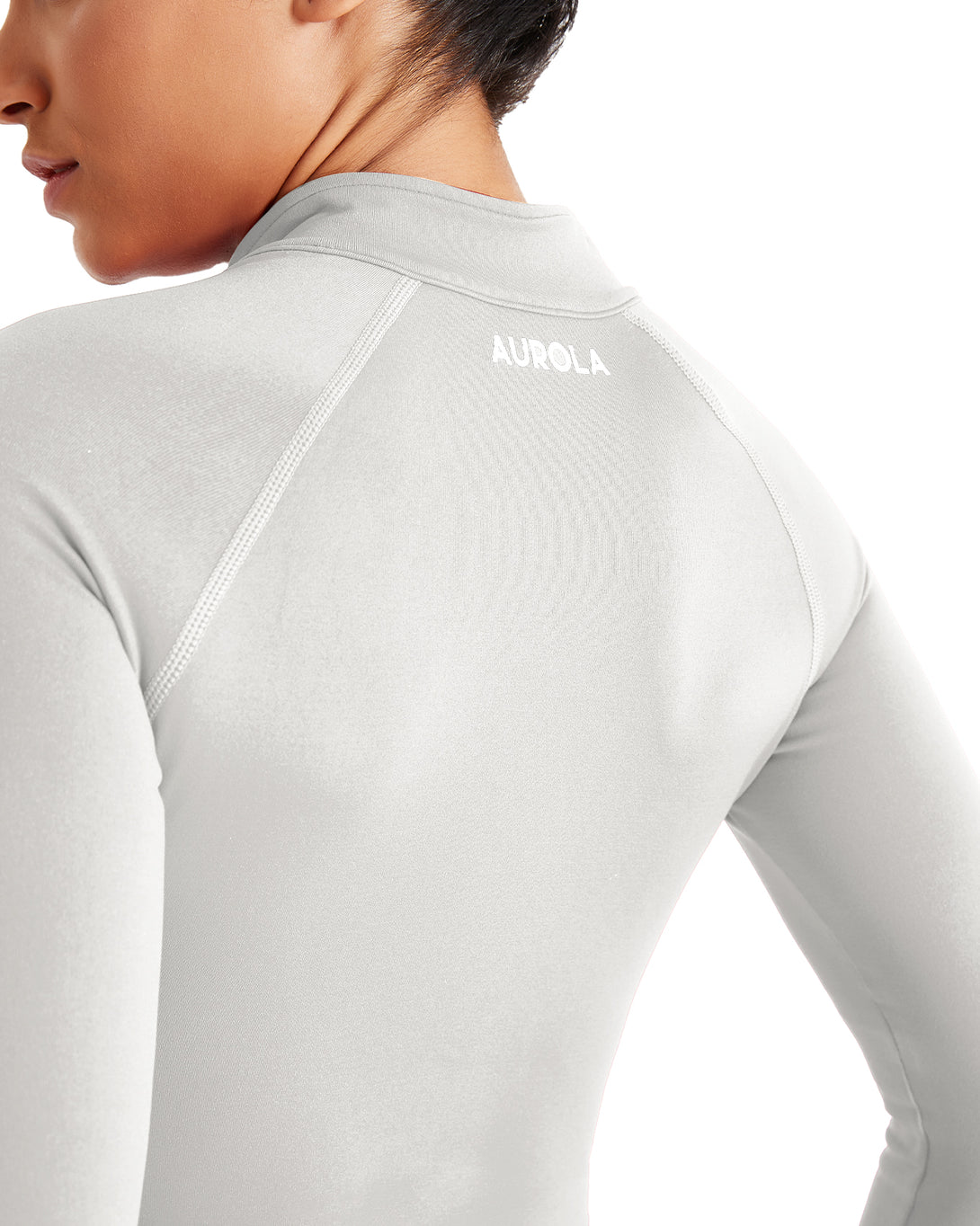 AUROLA Influence Workout Jacket for Women-Half Zip Fitness Clothes