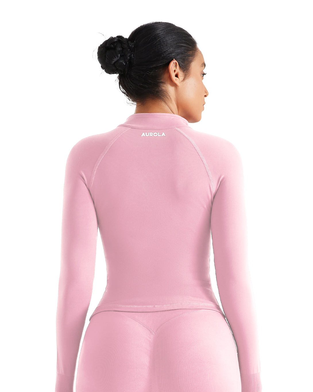 AUROLA Influence Workout Jacket for Women-Half Zip Fitness Clothes