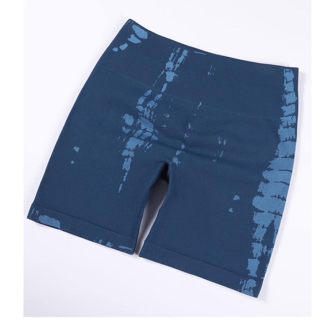 AUROLA Serpentine Shorts for Women-High Elasticity Seamless Gym Running