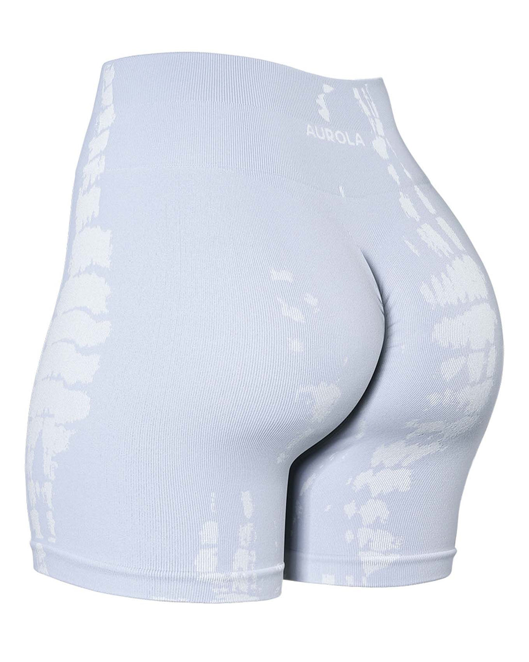 AUROLA Serpentine Shorts for Women-High Elasticity Seamless Gym Running