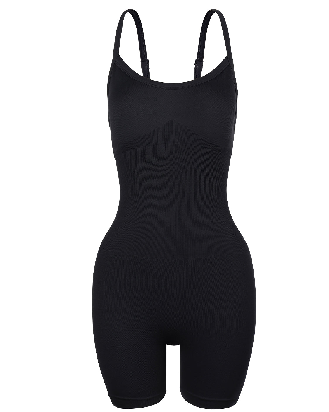 AUROLA Basic Romper - Black / XS