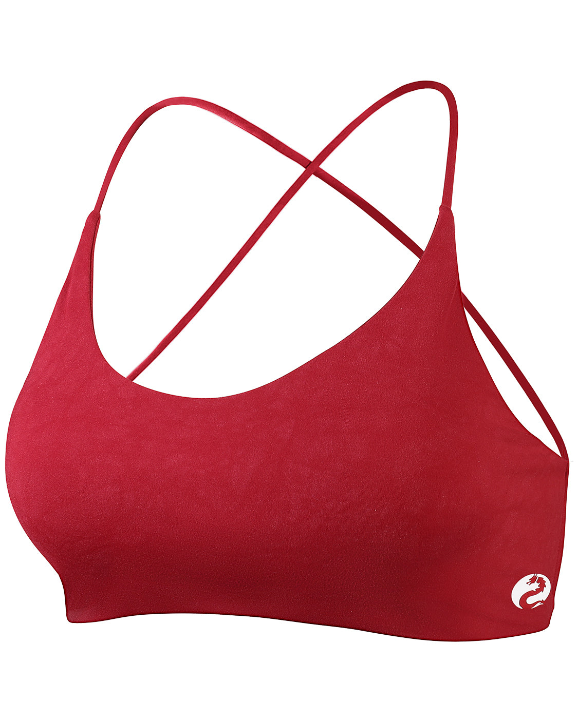 AUROLA Earth Sport Bra - Pattern-Chili Red / L